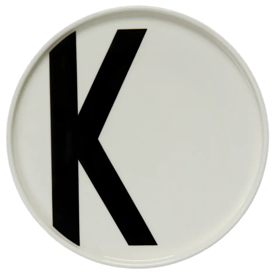 Design Letters tallrik, K