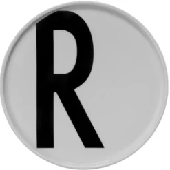 Design Letters tallrik, R