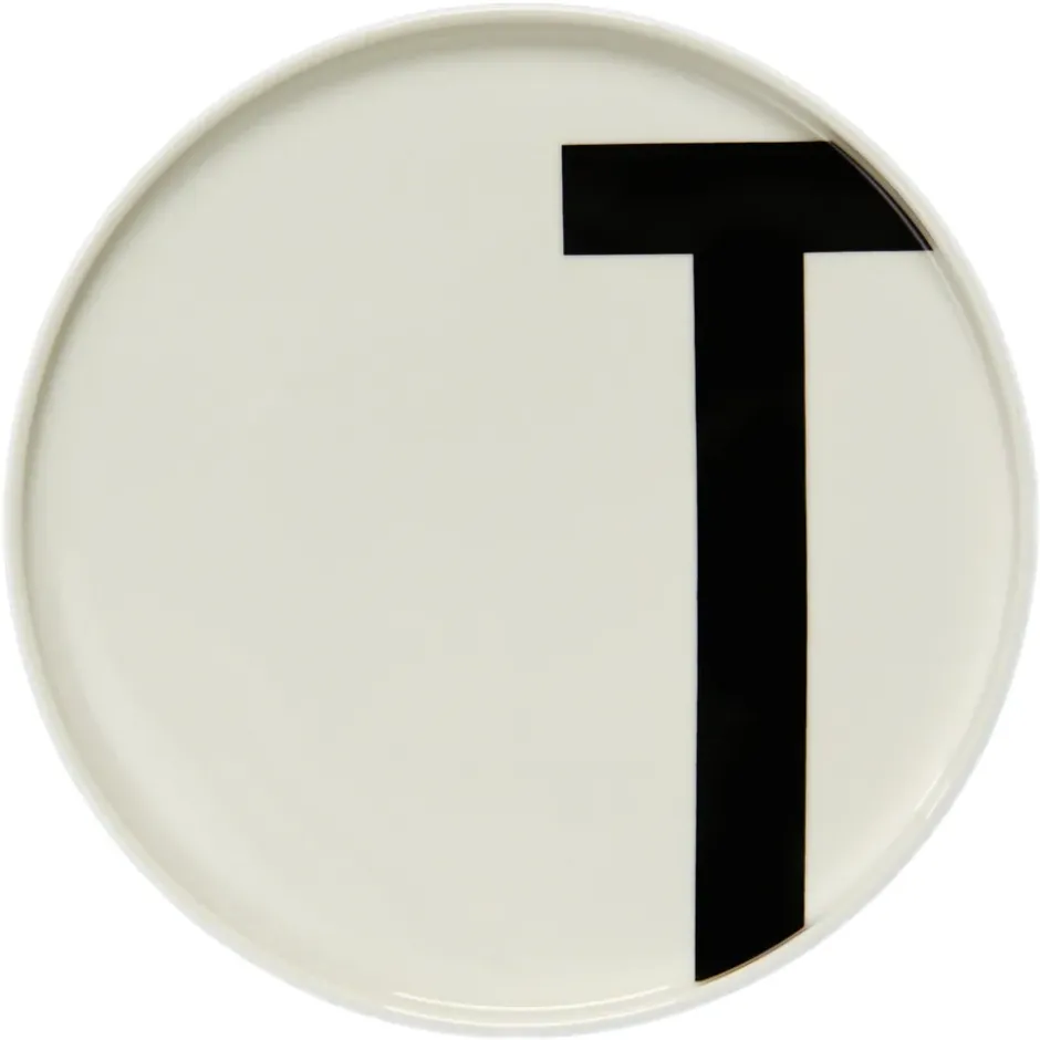 Design Letters tallrik, T