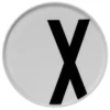 Design Letters tallrik, X