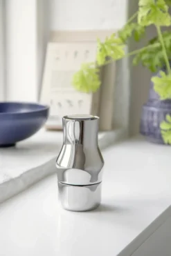 Dorotea kryddkvarn 14 cm, Blankt stål