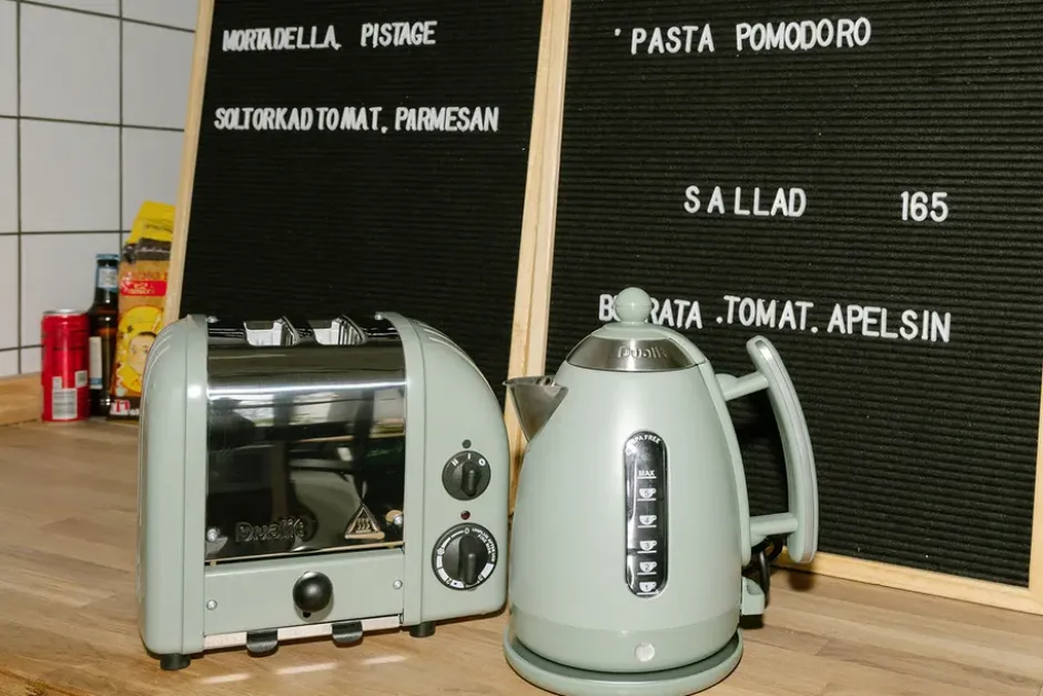 Dualit Lite vattenkokare 1,5 L, Sage-rostfri