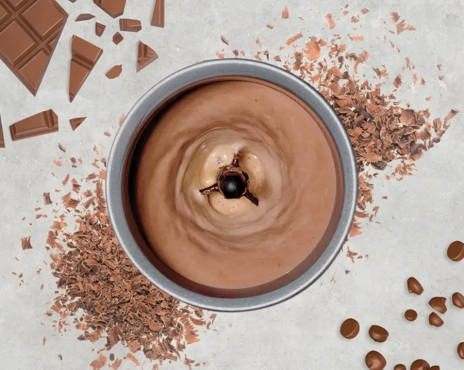 Dualit mjölkskummare med chokladfunktion 20,5 cm, Svart
