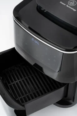 Easy Fry & Grill 3-in-1 steam + air fryer, Svart