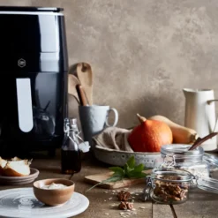 Easy Fry & Grill 3-in-1 steam + air fryer, Svart