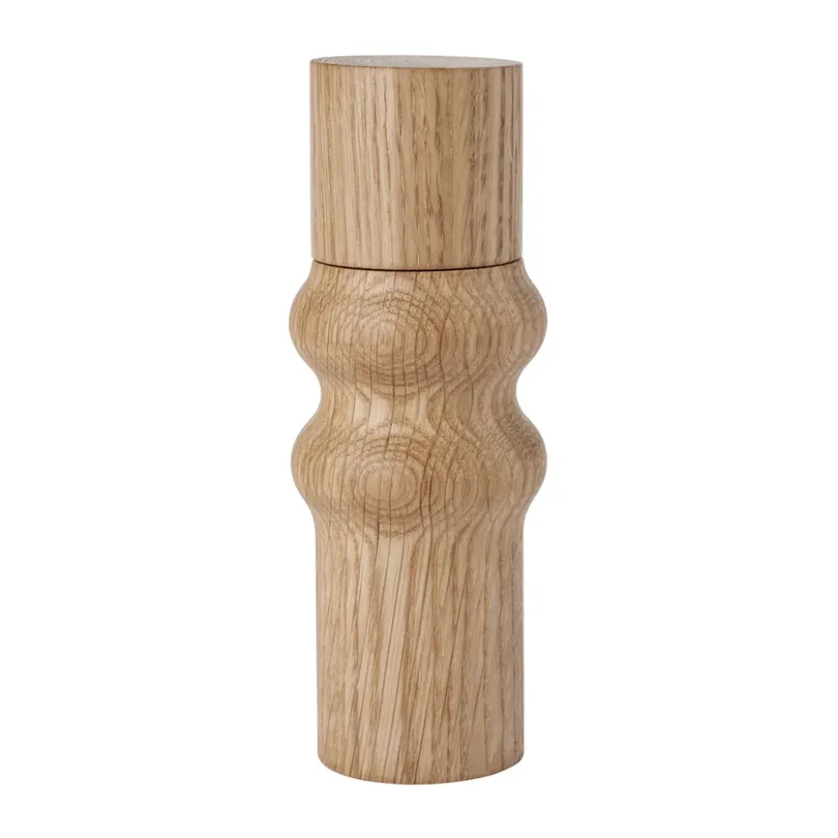 Edgar salt- och pepparkvarn 20 cm, Oljad ek-Natural