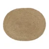 Elin bordstablett oval, Golden green