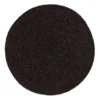 Ella bordstablett Ø38 cm, Brun-svart