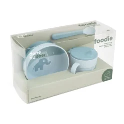 Elphee foodie first meal servisset 3 delar, Blue