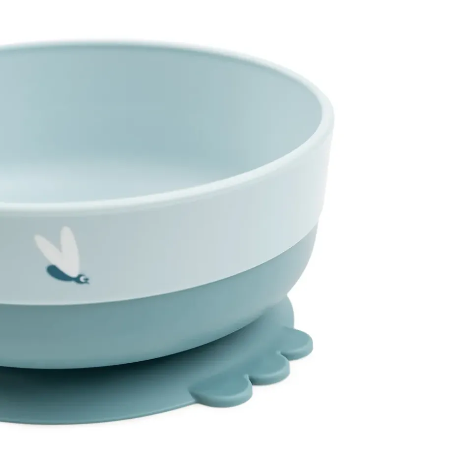 Elphee foodie first meal servisset 3 delar, Blue