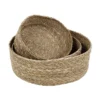 Emil brödkorg 3-pack, natur (beige)