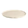 Emile Henry Madeleine serveringsfat, Cream, rund
