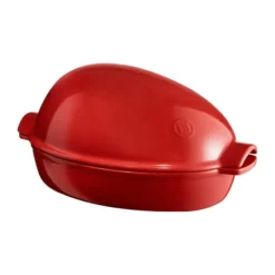 Emile Henry roaster large 9 L, Röd
