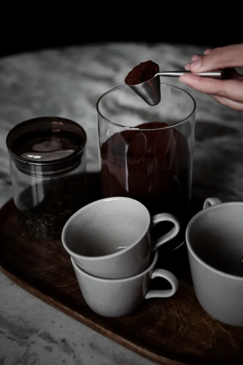 Ernst kaffemått, Rostfritt stål