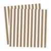 Ernst servett randig 33x33 cm 20-pack, Kola-vit