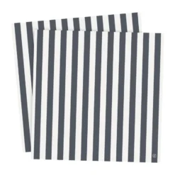 Ernst servett randig 33x33 cm 20-pack, Blå-vit