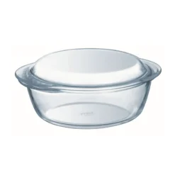 Essentials gryta med lock glas, 3 liter