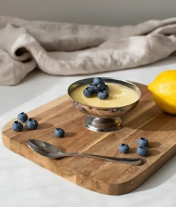 Eternum Italiensk glasskupa, Rostfritt stål