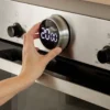 Eva Solo magnetisk timer, Brushed steel
