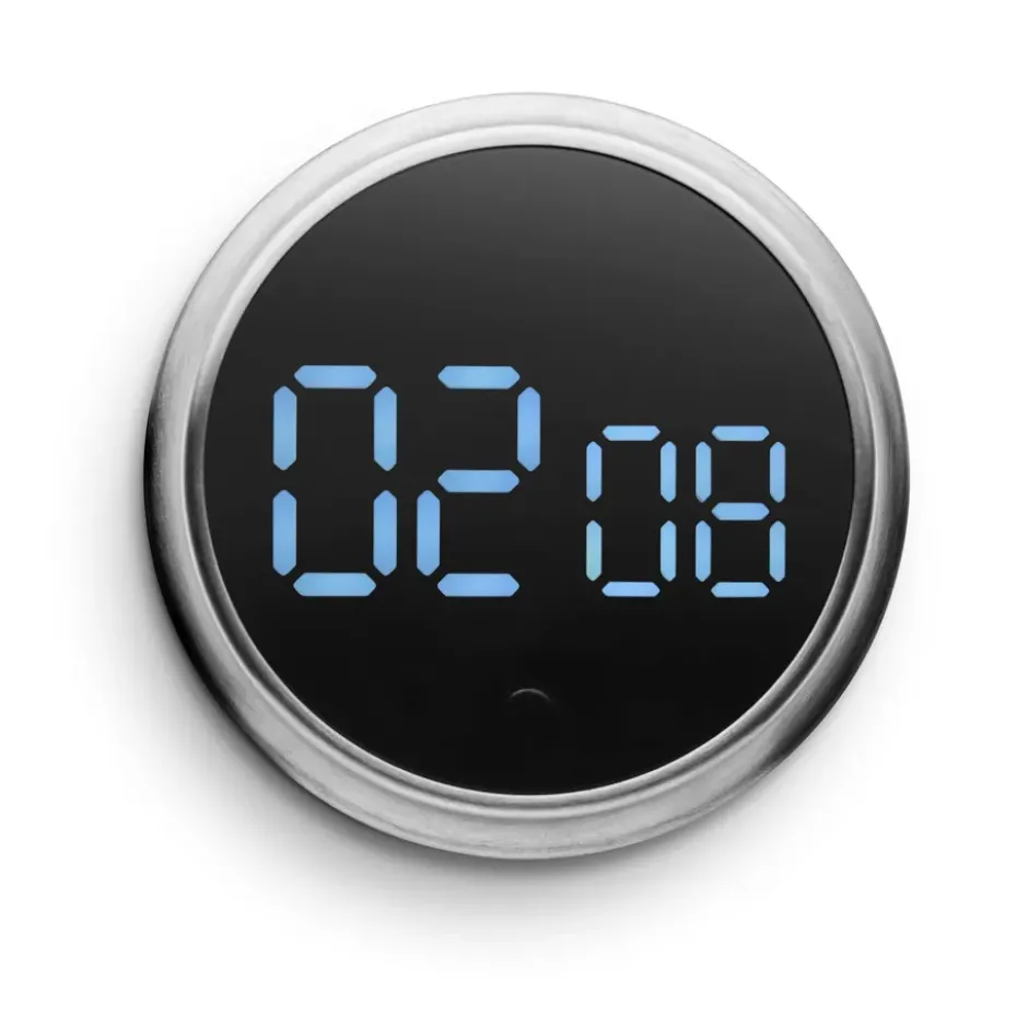 Eva Solo magnetisk timer, Brushed steel