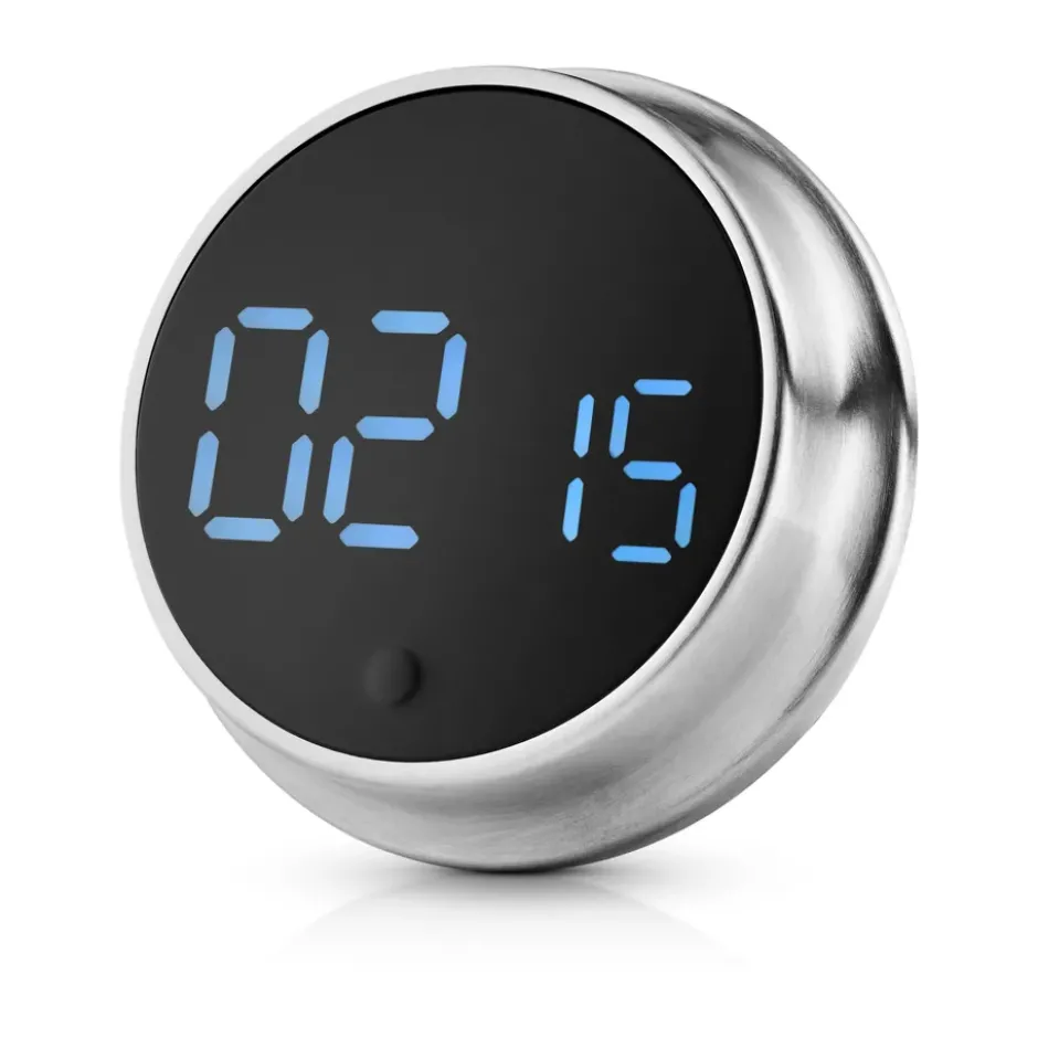 Eva Solo magnetisk timer, Brushed steel