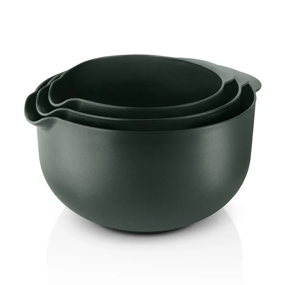 Eva Trio blandskål, Emerald green, 3 delar