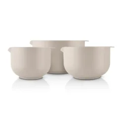 Eva Trio blandskål, Sand, 3 delar
