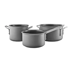 Eva Trio Grey Line grytset, 3 delar