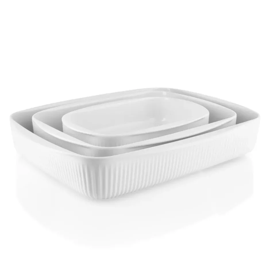 Eva Trio Legio Nova ugnsform vit, 16,5x24 cm