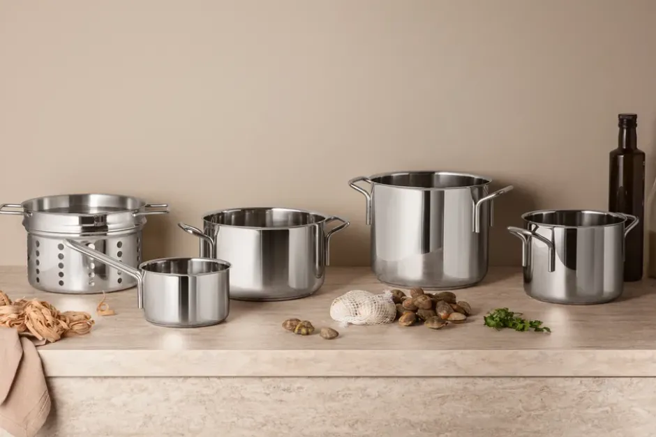 Eva Trio Stainless Steel gryta, 6,5 L