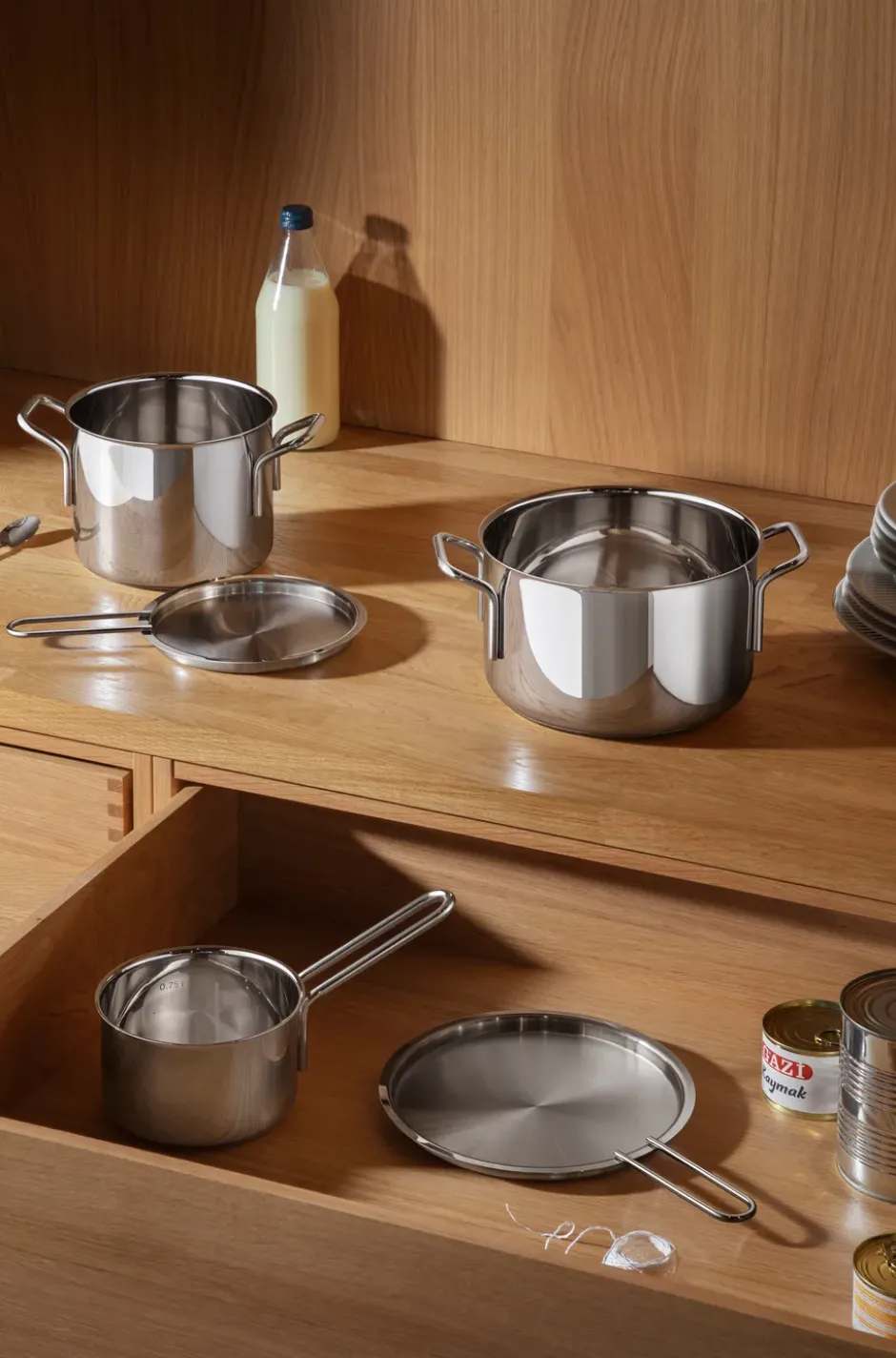 Eva Trio Stainless Steel gryta, 2,2 L