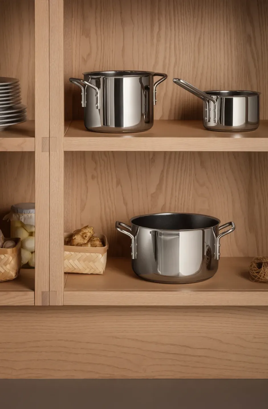 Eva Trio Stainless Steel Slip-Let keramisk gryta, 3,6 L