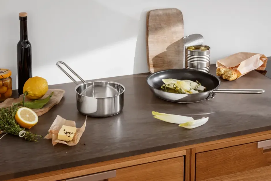 Eva Trio Stainless Steel traktörkastrull, 1,3 L