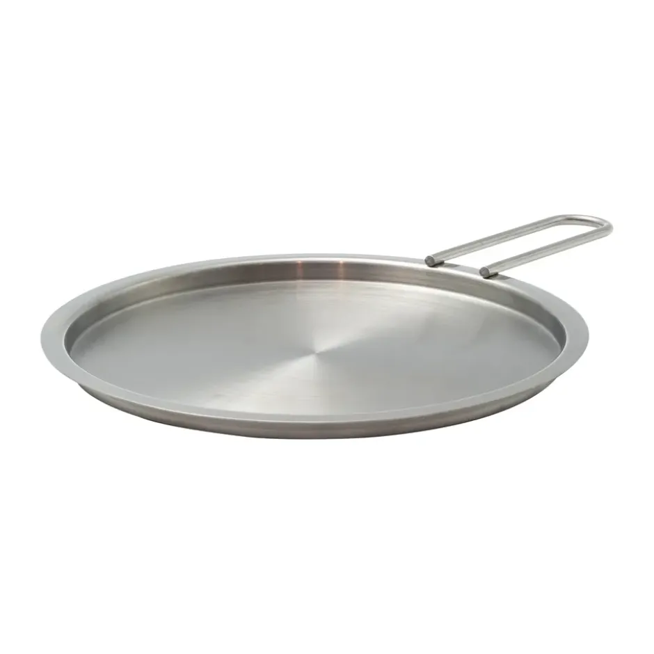 Eva Trio tallrikslock återvunnet rostfritt stål, Ø20 cm