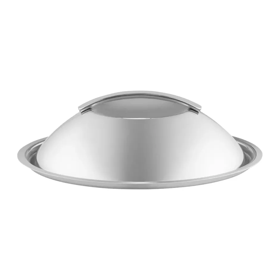 Eva Trio välvt lock återvunnet rostfritt stål, Ø20 cm