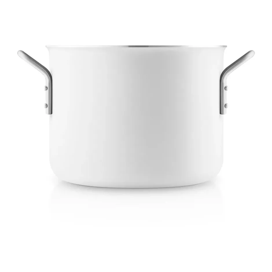 Eva Trio White Line Slip-Let keramisk gryta, 4,8 L
