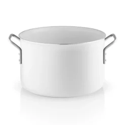 Eva Trio White Line Slip-Let keramisk gryta, 7 L