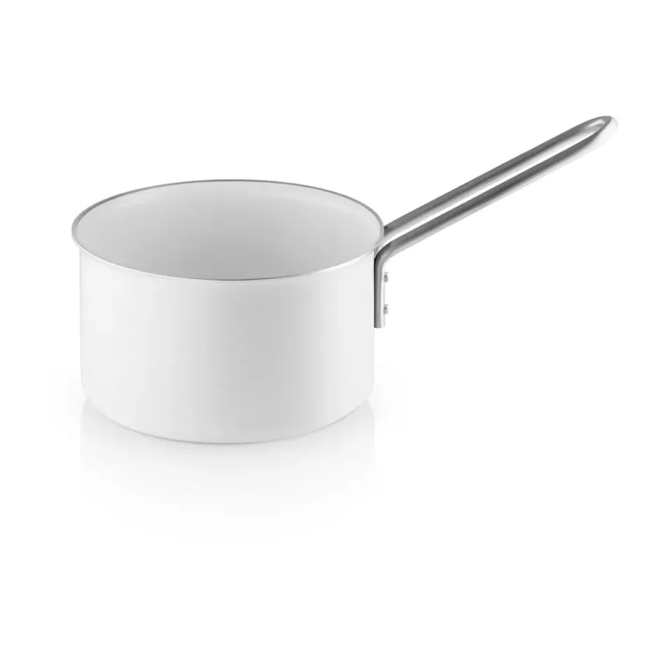 Eva Trio White Line Slip-Let keramisk kastrull, 1,8 L