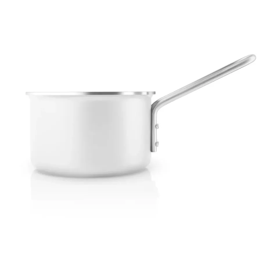 Eva Trio White Line Slip-Let keramisk kastrull, 1,1 L