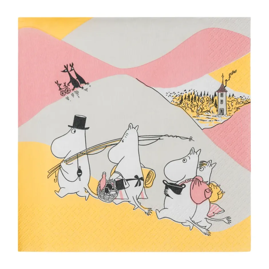 Familjemys pappersservett 33x33 cm 20-pack, Multi