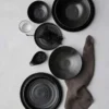 Fenix assiette Ø19 cm, Brun-svart