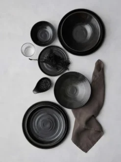 Fenix assiette Ø19 cm, Brun-svart