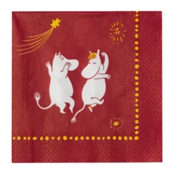 Festliga stunder mumin pappersservett 33x33 cm, 20-pack