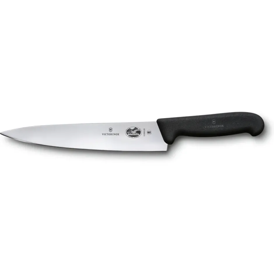 Fibrox kockkniv 22 cm, Rostfritt stål