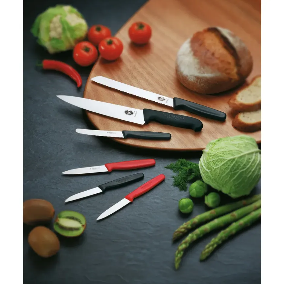 Fibrox kockkniv 22 cm, Rostfritt stål