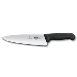 Fibrox kockkniv extra bred 20 cm, Rostfritt stål