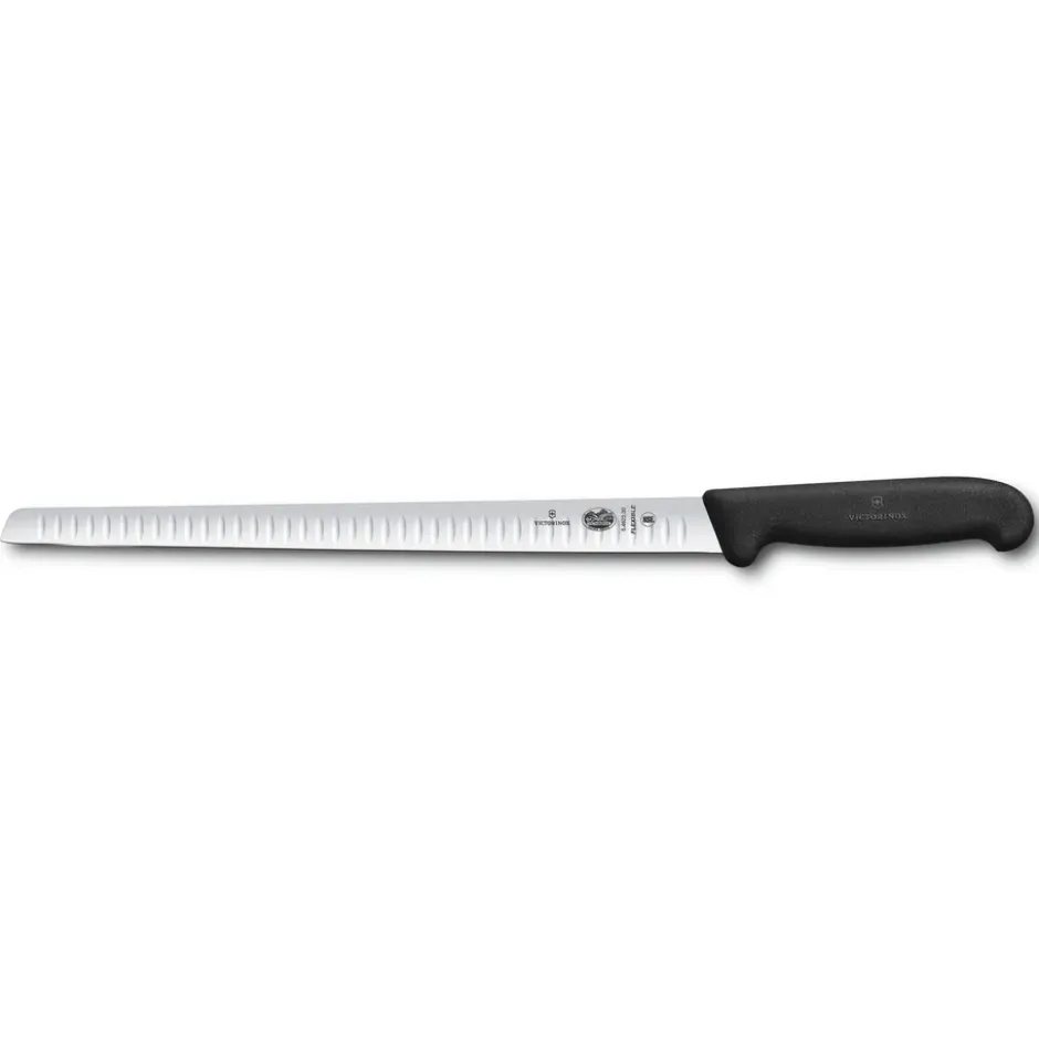 Fibrox laxkniv räfflad 30 cm, Rostfritt stål
