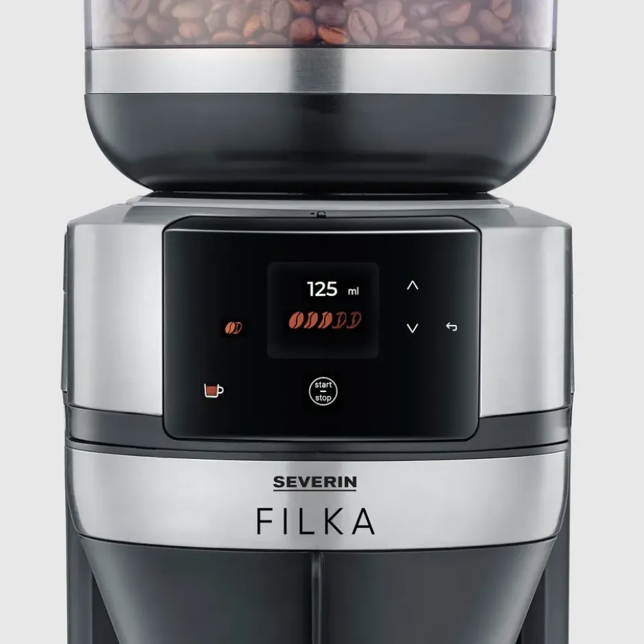 FILKA helautomatisk filterkaffebryggare, KA 4853 termoskanna