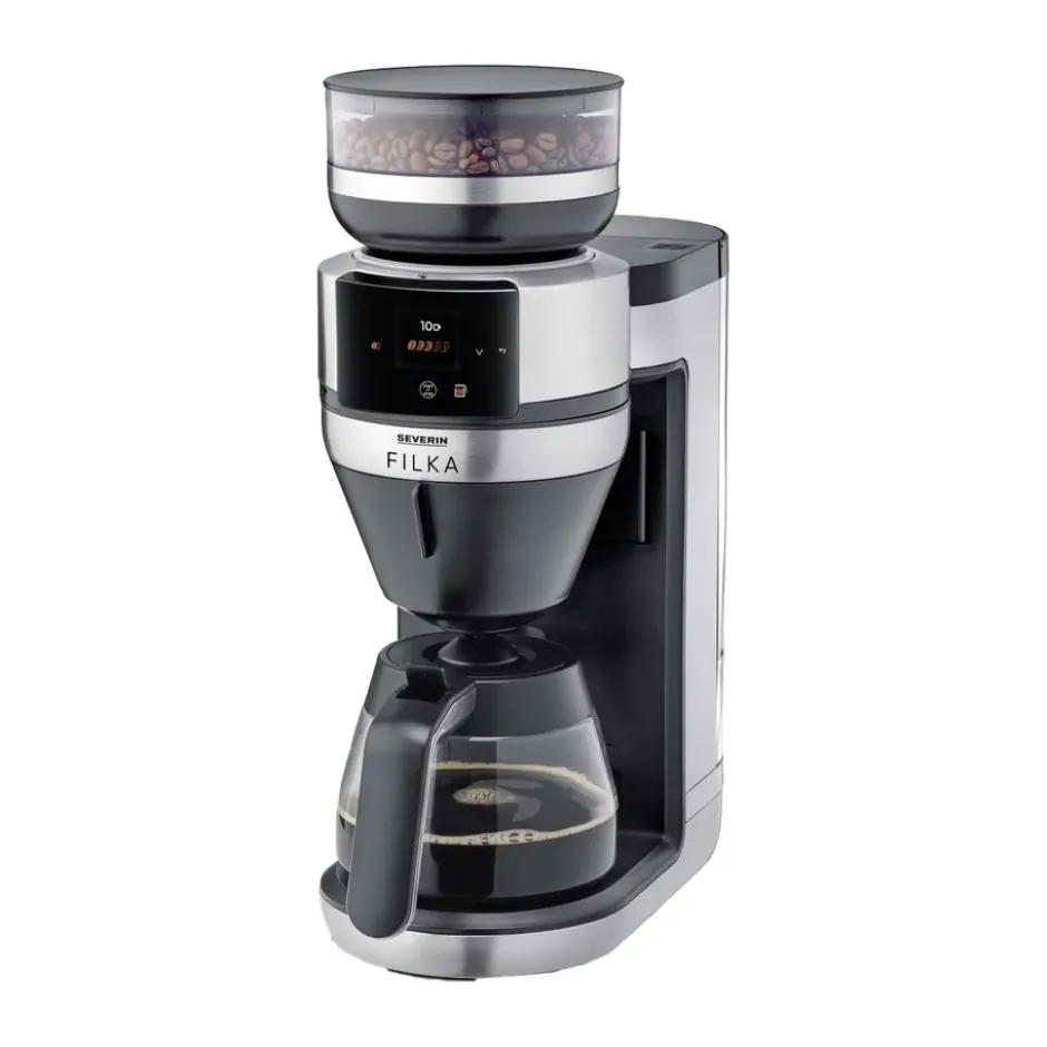 FILKA helautomatisk filterkaffebryggare, KA 4852 glaskanna