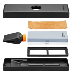 Fiskars brynstensset, Svart-orange